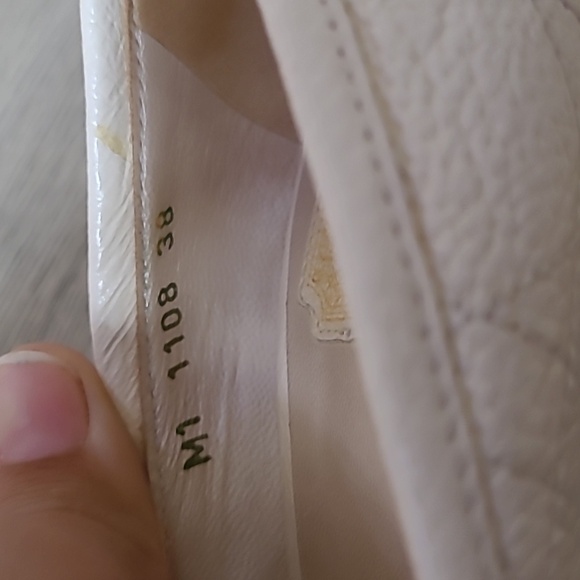 Dior bumblebee Prep Toe Grained Calksin Heels Sandals - Size 38 EUR - Picture 5 of 12